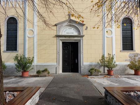 Vhod v cerkev, arhiv Občinska uprava Občine Sežana